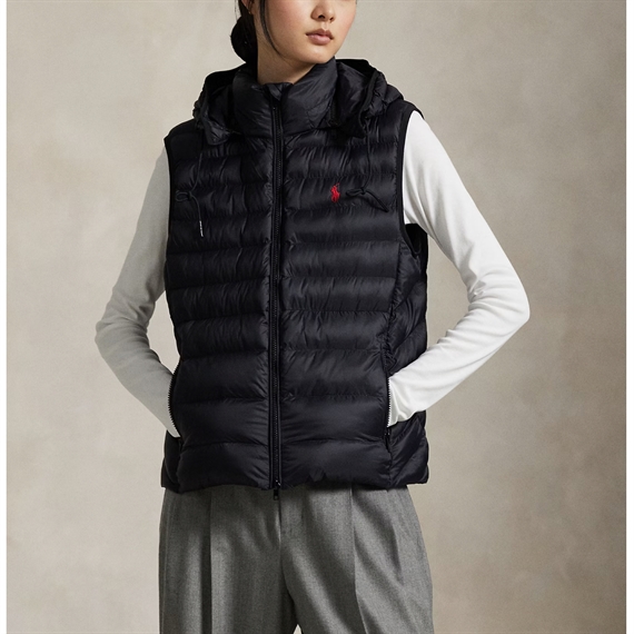 Polo Ralph Lauren Water-Repellent Vest, Polo Black